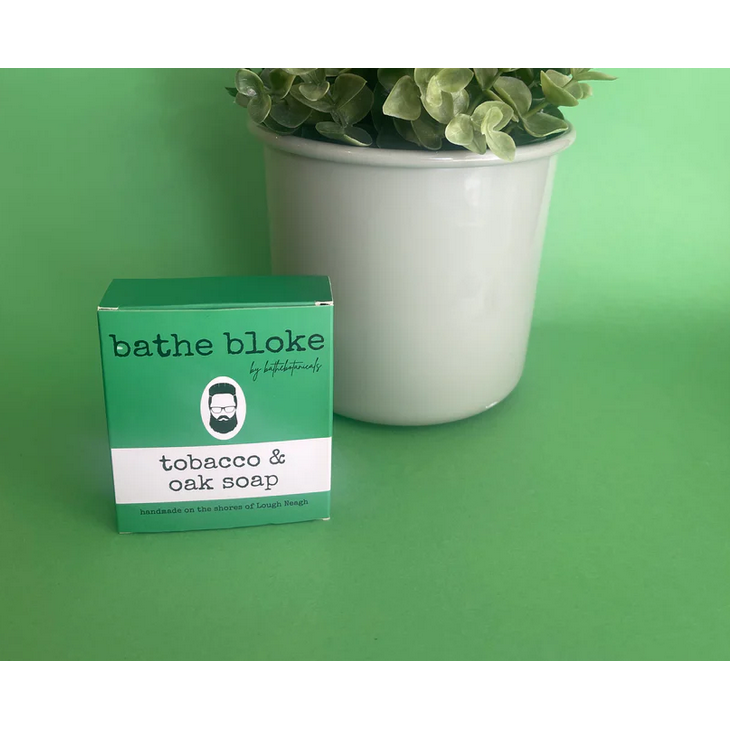 Bathe Botanicals Bloke Tobacco and Oak Soap-Bathe Botanicals-Artisan Market Online