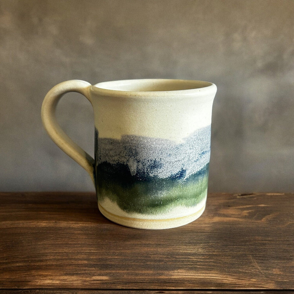 CH Pottery Mug - Impressionism-CH Pottery-Artisan Market Online