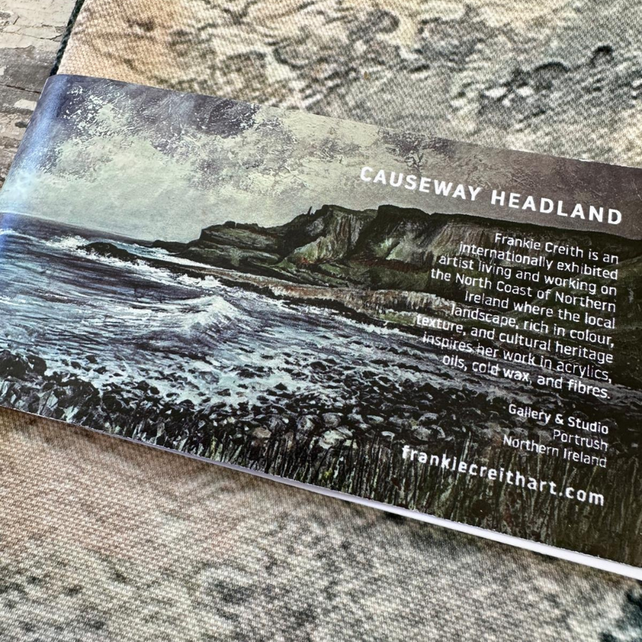 Frankie Creith CAUSEWAY HEADLAND Tea Towel-Artist Frankie Creith-Artisan Market Online