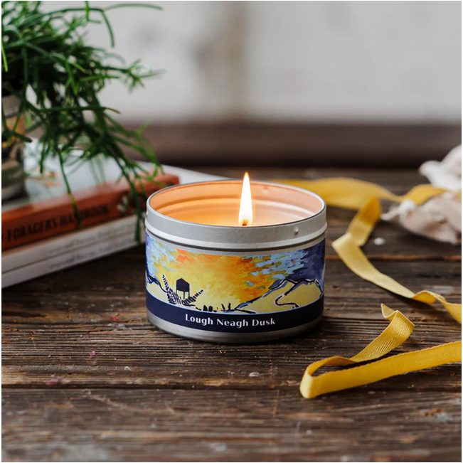 Acorn Lough Neagh Dusk Candle Tin-Acorn-Artisan Market Online