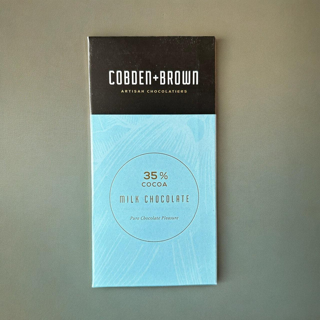 Cobden and Brown Milk Chocolate 35%-Cobden & Brown-Artisan Market Online